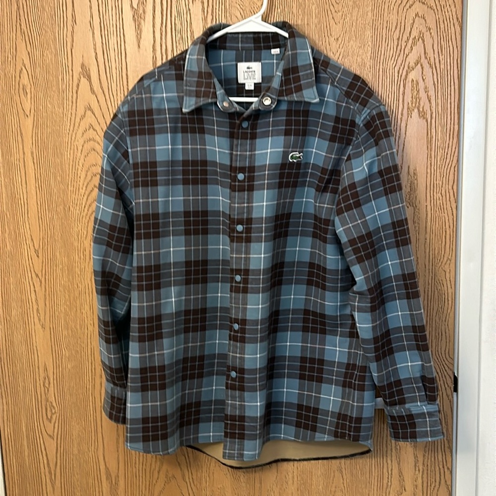 Lacoste flannel jacket